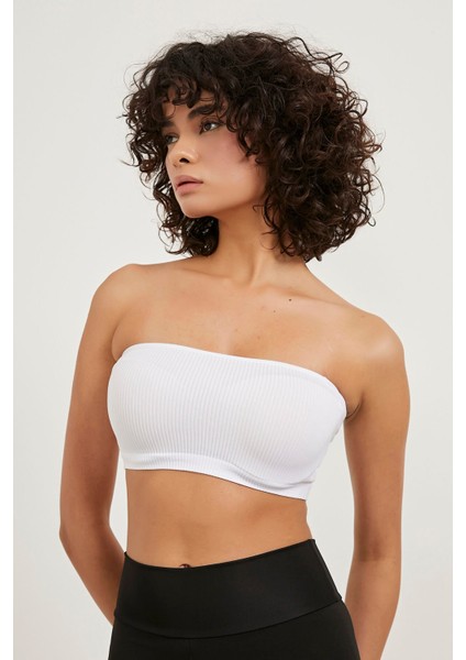 Fitilli Straplez Büstiyer