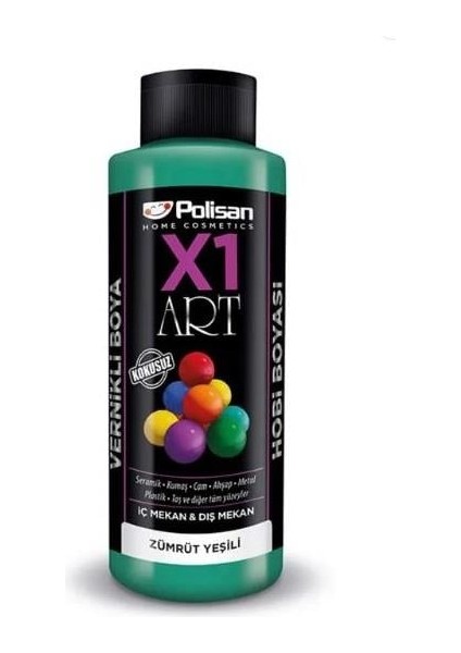 X1 Art Vernikli Zümrüt Yeşil