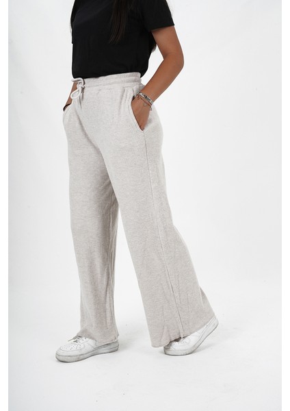 Kız Çocuk Kadife Kumaş Fitilli Jogger Pantolon fırsatları