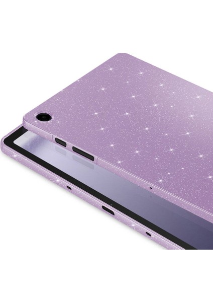 Galaxy Tab S9 Simli Parlak Görünümlü Tablet Koton Kılıf modelleri