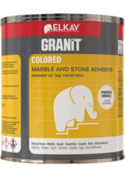 Granit Colored Mermer ve Taş Yapıştırıcı 1000GR Bej