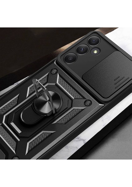 Galaxy A35 Kılıf Magnetik Standlı Kamera Korumalı Sürgülü Vega Kapak fırsatları