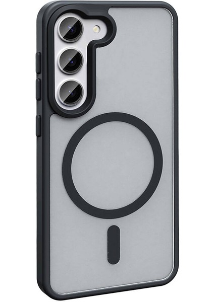 Galaxy S23 Kılıf Magsafe Şarj Özellikli Mat Arka Yüzey Sio Kapak modelleri