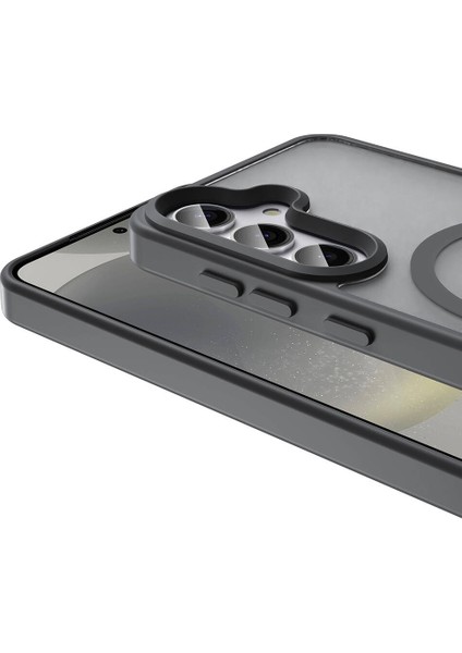 Galaxy S23 Fe Kılıf Magsafe Şarj Özellikli Mat Arka Yüzey Sio Kapak modelleri