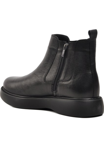 Ayakmod Siyah Deri Erkek Bot fırsatları