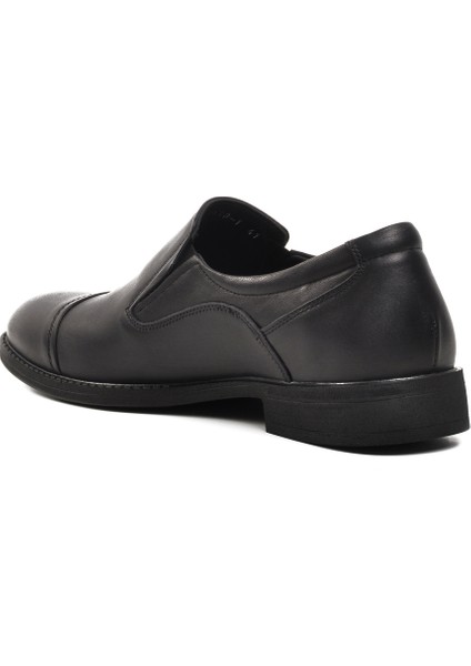 Ayakmod Siyah Hakiki Deri Erkek Günlük Ayakkabı fırsatları