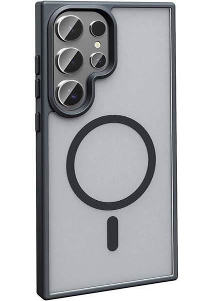 Galaxy S24 Ultra Kılıf Magsafe Şarj Özellikli Mat Arka Yüzey Sio Kapak fırsatları