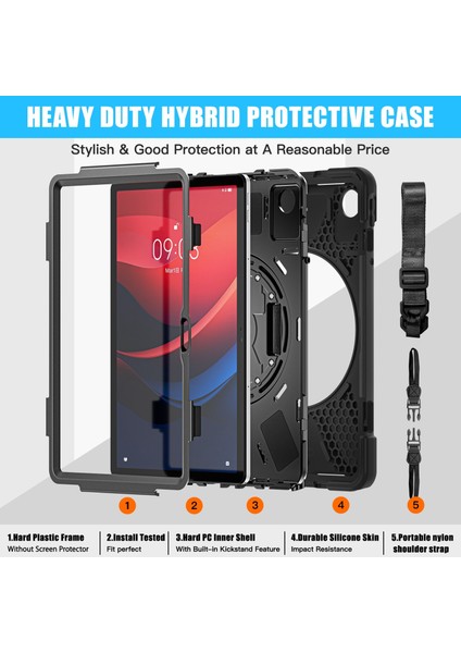 Lenovo Tab M11 /xiaomi Pad 11 2024 Için Hibrit Pc Tablet Kılıfı (Yurt Dışından) modelleri