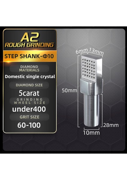 1 Adet Shengzuan Sunz Diamond Tools 5 Carat A2 UNDER400 Elmas Taş Düzeltme Bileme Elması