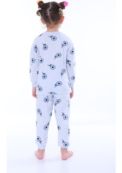 Çiçekli Çocuk Pijama Takımı indirimleri