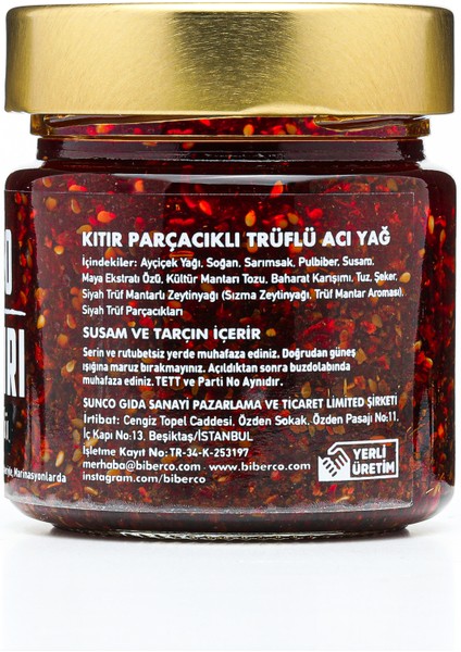 Siyah Trüflü Acı Kıtırı