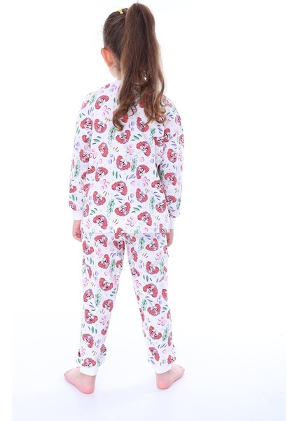 Paw Petrol Desenli Beyaz Çocuk Pijama Takımı indirimleri