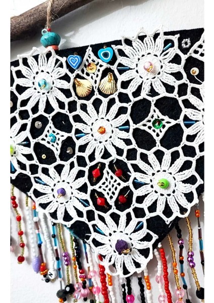 Dantel Detaylarla Süslü Kapı, Balkon ve Duvar Aksesuarı /nazarlık / Vintage/ 30 x 30 cm modelleri