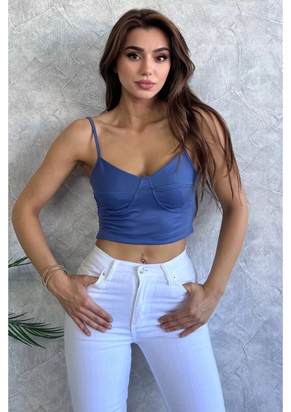 Sahte Cep Detaylı Ceket Büstiyer İkili Takım P-00011507 fiyatları