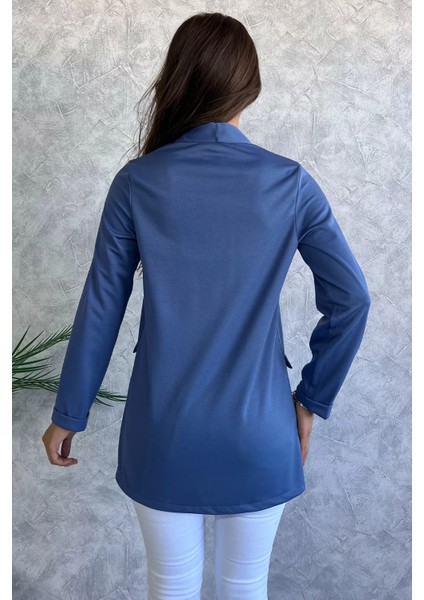 Sahte Cep Detaylı Ceket Büstiyer İkili Takım P-00011507 fırsatları