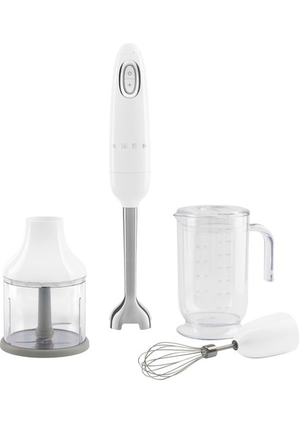 50's Style Beyaz El Blender Seti HBF03WHEU