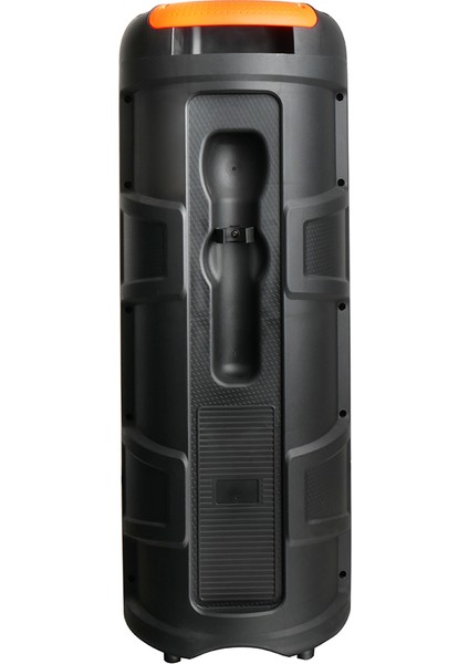 Kablosuz Mikrofonlu Fm Rgb Tws Çift 8inç Karaoke Bluetooth Hoparlör GD-2809 fırsatları