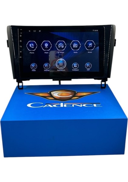 Qashqai-Xtrail 2014-2021 Cadence 6-128 (Sim Kartlı) 360 Cam Destekli Pro Oem Multimedia