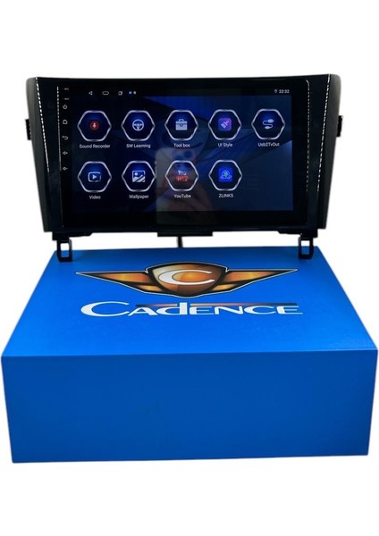 Qashqai-Xtrail 2014-2021 Cadence 6-128 (Sim Kartlı) 360 Cam Destekli Pro Oem Multimedia