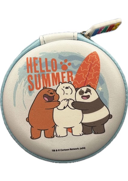 We Bare Bears Lisanslı Yuvarlak Mini Çanta