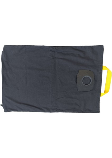 Vakumlu Süpürge Parçaları Bez Toz Torbası Yıkanabilir Filtre Torbası Karcher Wd4 Wd5 Wd6 Premium Vakumlu Süpürge Parçaları Siyah (Yurt Dışından)