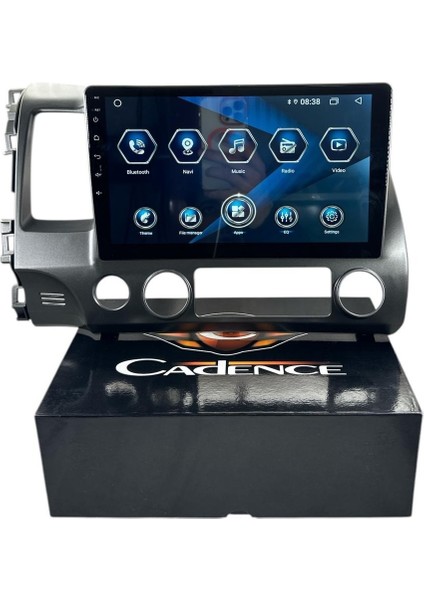 Honda Civic 2006-2011 Cadence T5 Işlemcili Profesyonel 360 Cam Destekli Oem Multimedia