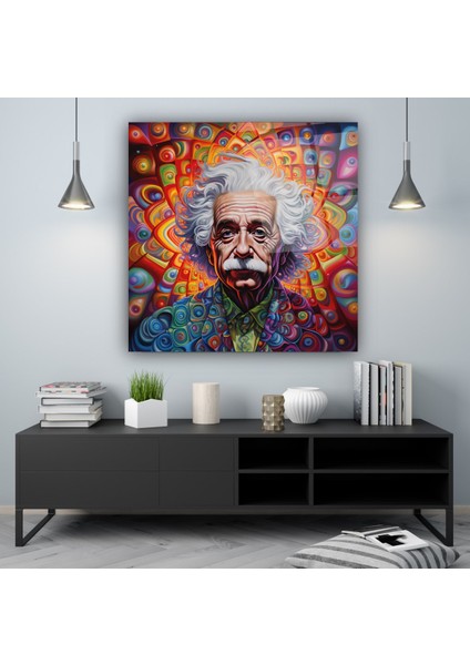 Albert Einstein Cam Tablo | Hediyelik, Dekoratif, Ofis, Mutfak indirimleri
