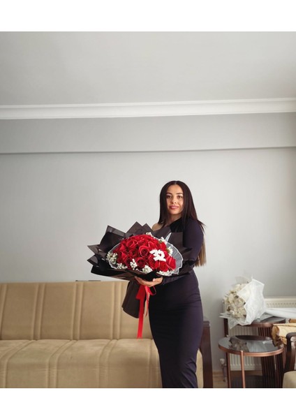 Isteme Çiçeği Sevgiliye Doğum Günü Çiçeği Yapay Çiçek Nişan Çiçeği