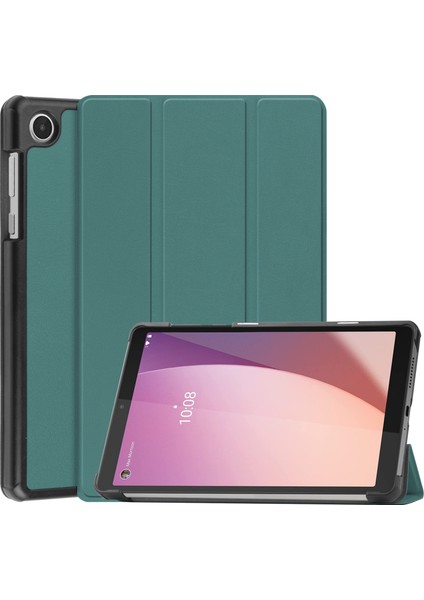 Lenovo Tab M8 4. Nesil / TB-300FU Için Custer Deri Kılıf (Yurt Dışından)