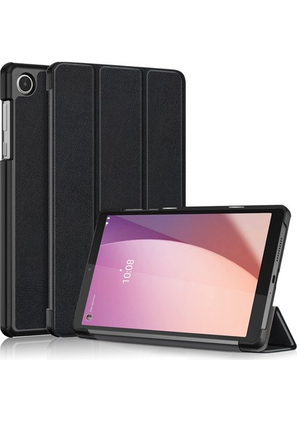 Lenovo M8 4. GENTB-300FU Için Deri Tablet Kılıfı (Yurt Dışından)