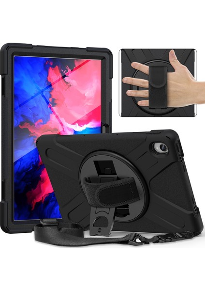 Lenovo Tab P11 Için Silikon + Pc Tablet Kılıfı (Yurt Dışından)
