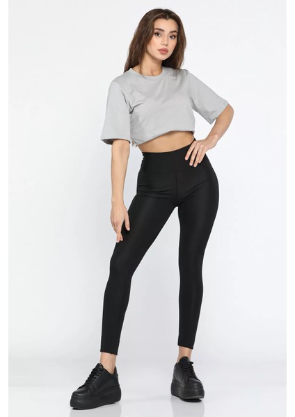 Yüksek Bel Likralı Kadın Sporcu Tayt P-00010451 fiyatları