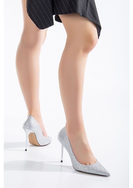 Gümüş Özel Tasarım Stiletto modelleri