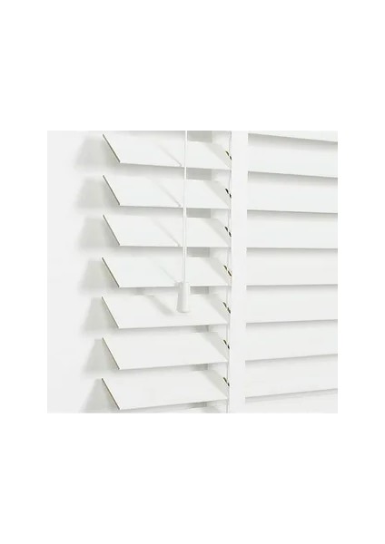 50 mm Ahşap Görünümlü Jaluzi Beyaz fiyatları