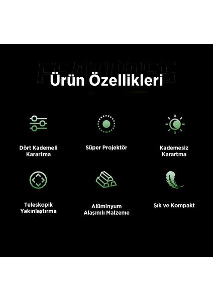 SFL2124 Teleskopik Zoom, 250 Lümen Max Işık Gücü, Sos Modu ve Metal Gövdeli Şarj Edilebilir Uzun Menzilli 5W LED El Feneri
