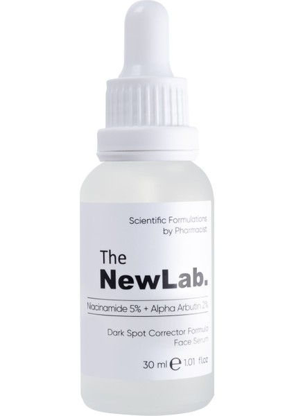 The NewLab Leke Karşıtı, Cilt Tonu Eşitleyici ve Aydınlatıcı Arbutin Ve Niacinamide Cilt Bakım Serumu 30ml