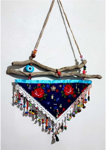 Kapı, Balkon, Duvar Süsü / Keçe/ El Işi / Otantik / Nazarlık/ Totem/ Vintage/ Retro 33 x 30 cm