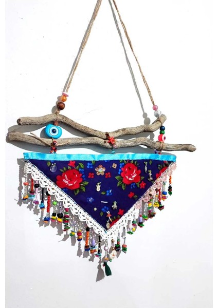 Kapı, Balkon, Duvar Süsü / Keçe/ El Işi / Otantik / Nazarlık/ Totem/ Vintage/ Retro 33 x 30 cm