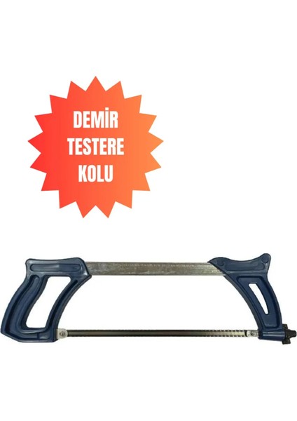 Kupa Demir Testere Kolu Mavi