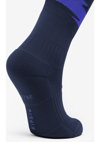 Kipsta Çocuk Futbol Çorabı - Mavi/Lacivert - Gergedan - Kids Roar modelleri