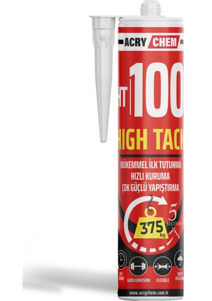 500 gr 290 ml High Tack Express Yüksek Yapışkanlı Silikon 375 kg