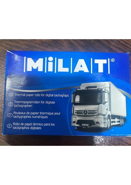 3'lü Milat Takograf Kağıdı 2 Paket