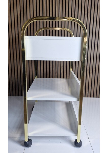 Çekmeceli Tekerlekli Etajer modelleri