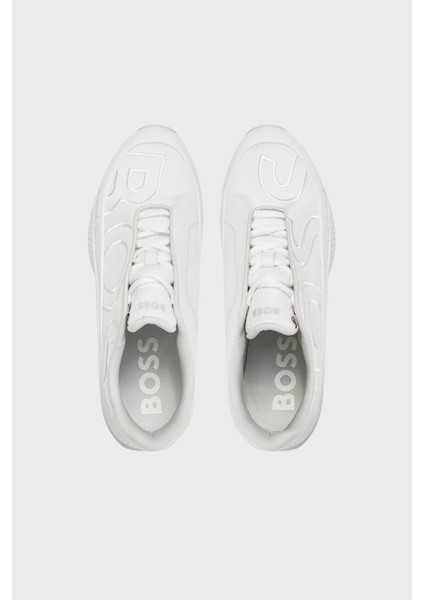 Logo Işlemeli Kalın Tabanlı Sneaker Ayakkabı Erkek Ayakkabı 50512657 100
