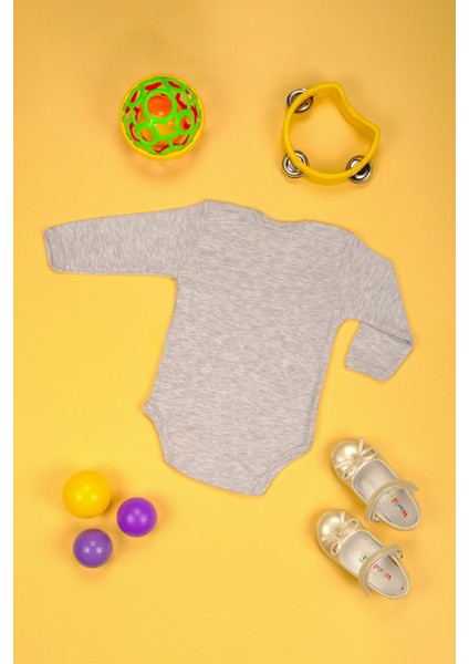 %100 Pamuk Mommy\'s Girl Yumuşak Baskılı Omuz Çıt Çıt Zıbın