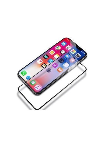 Nano Teknoloji Cam Apple iPhone Xr Siyah Kırılmaz Cam Ekran Koruyucu