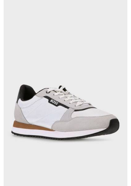 Logolu Süet Detaylı Spor Ayakkabı Erkek Ayakkabı 50503715 121 modelleri