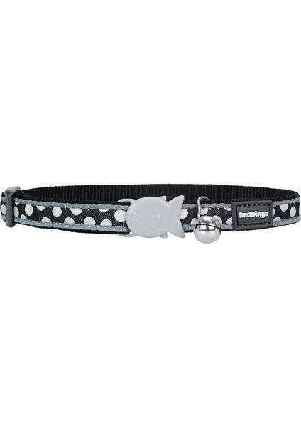 Reddingo Renk Üzerine Beyaz Benekli Kedi Boyun Tasması 12MM / 20-32 cm - Petshopundan modelleri