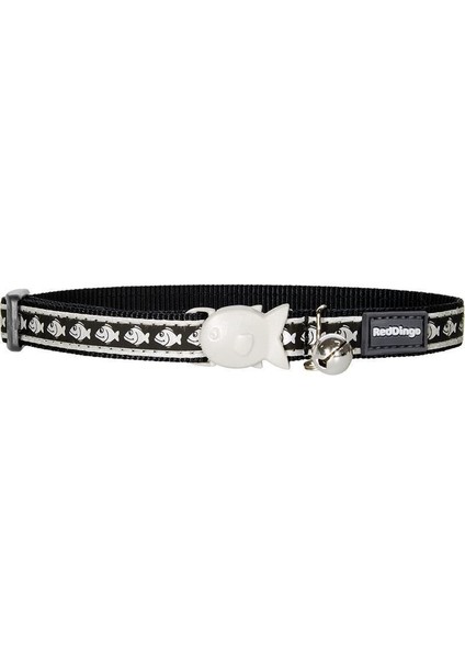 Reddingo Reflektörlü Balık Desenli Kedi Boyun Tasması 12MM / 20-32 cm - Petshopundan modelleri