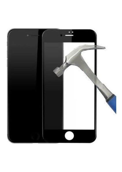 Nano Teknoloji Cam Apple iPhone 6 Plus Siyah Kırılmaz Cam Ekran Koruma